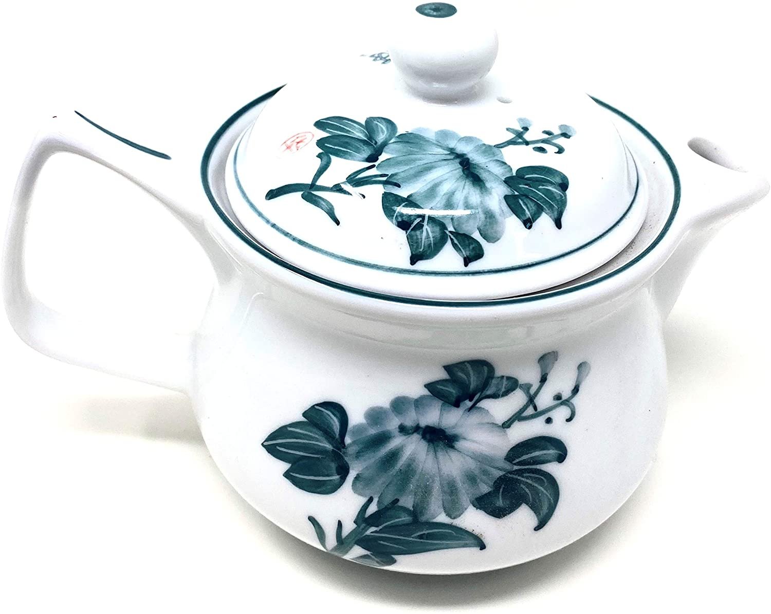 Large Porcelain Sugar Pourer//Dispenser with Japanese Doll Design Brand New